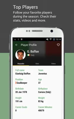 All Goals android App screenshot 4